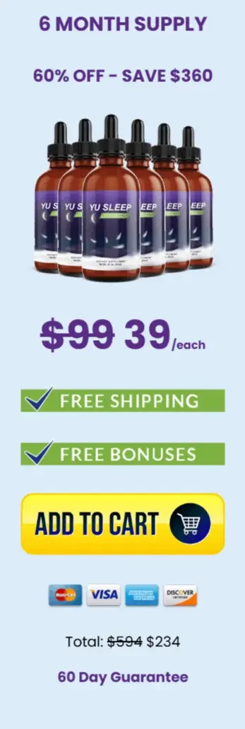 Yu Sleep price-6 bottles